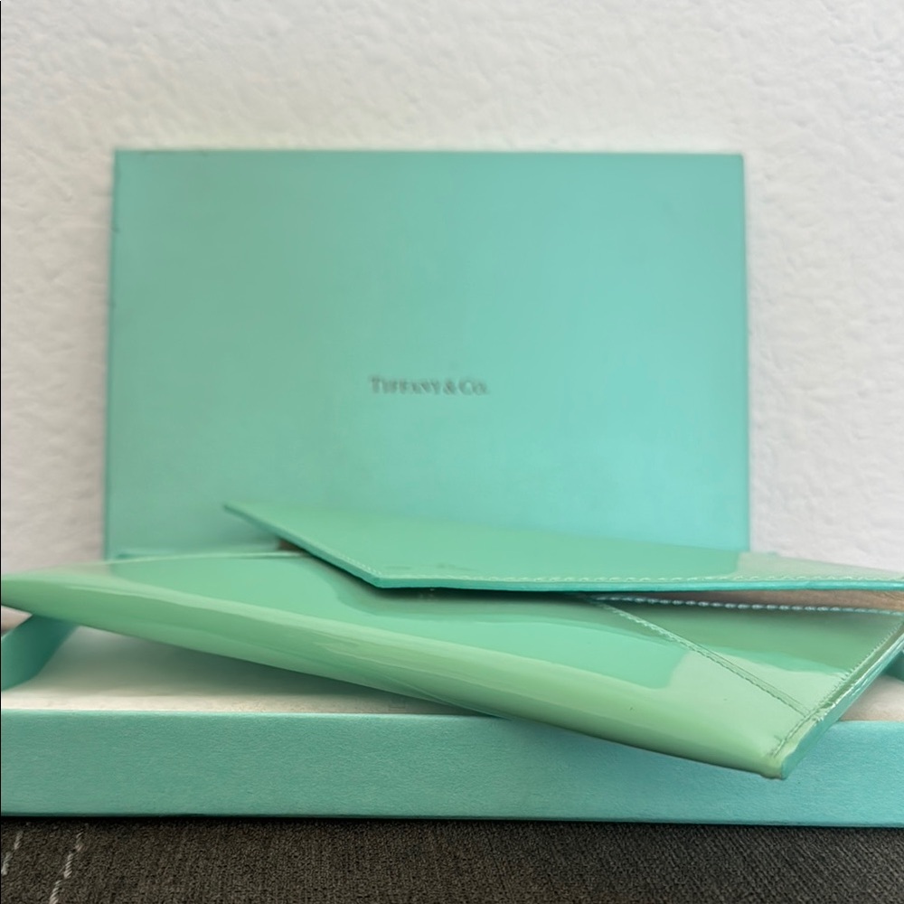 Tiffany & Co. Green Key and Card Holder